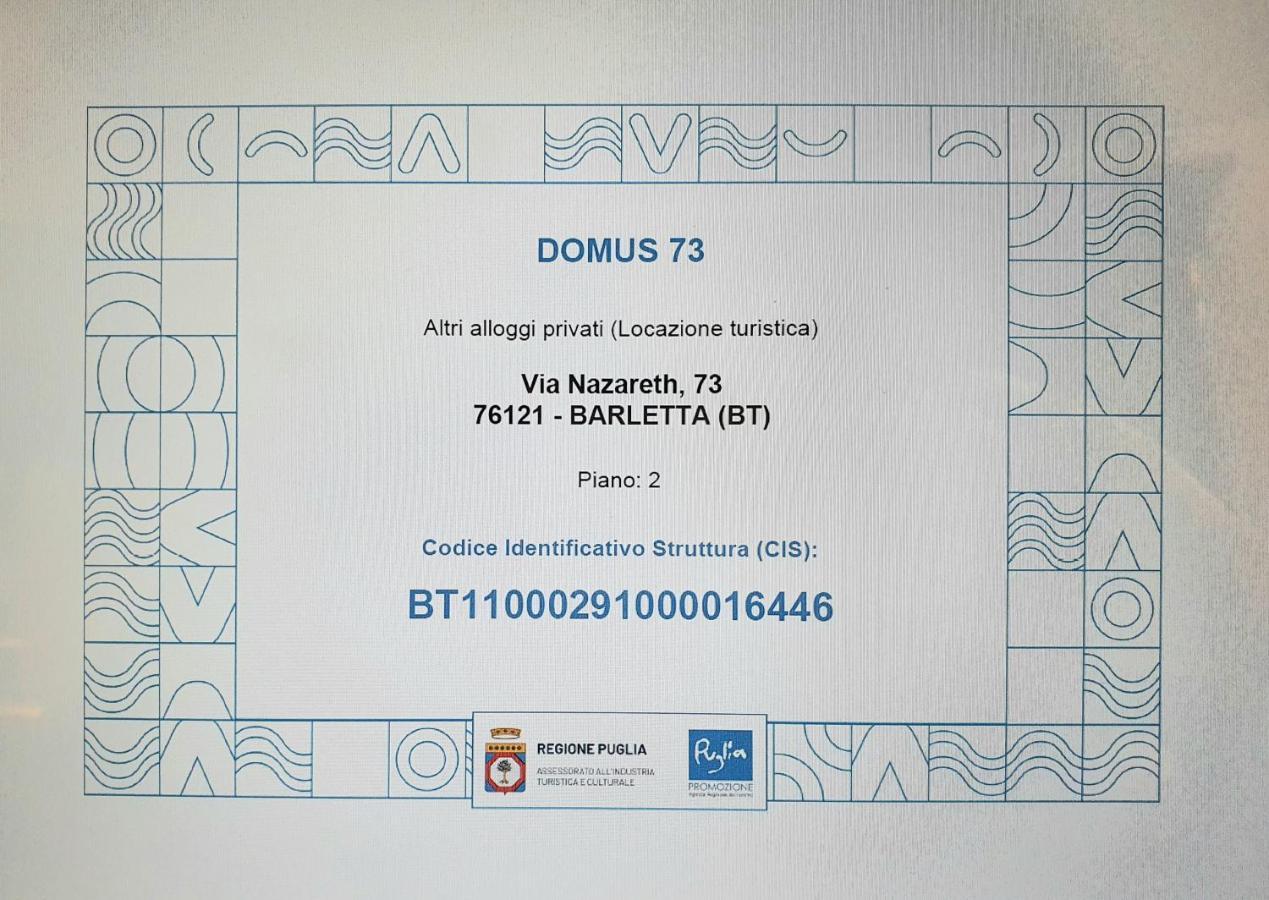 DOMUS 73 Apulian holidays Barletta Buitenkant foto